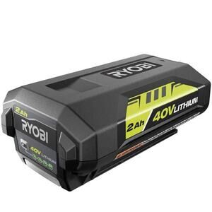 Ryobi OP40204 40V 2.0 AH Lithium-ion Battery - Black